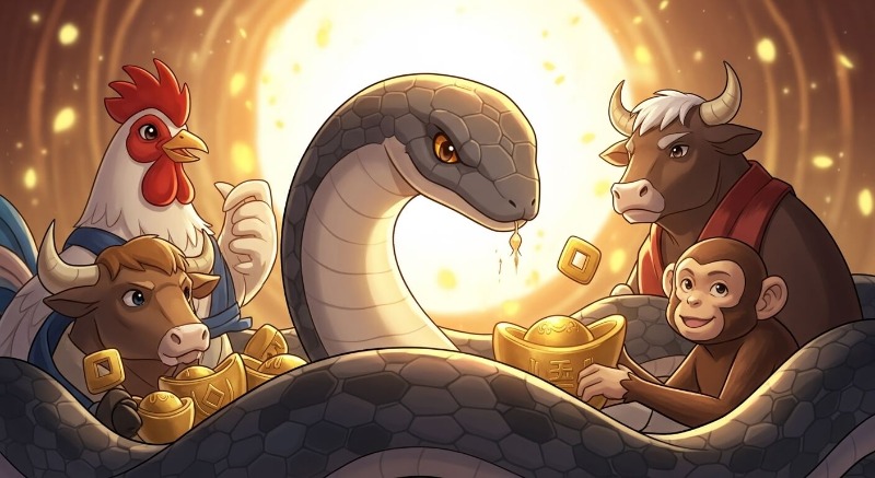 학업에 열중하는 10대, 사회에서 활약하는 30대, 여유로운 중년 등 뱀띠의 세대별 다양한 모습