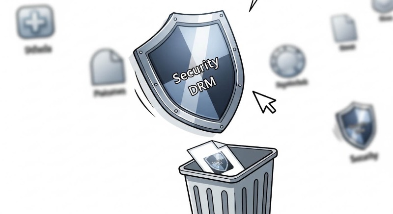 제어판 프로그램 제거 목록에서 Fasoo, MarkAny 등 보안 프로그램을 선택하여 삭제하는 화면