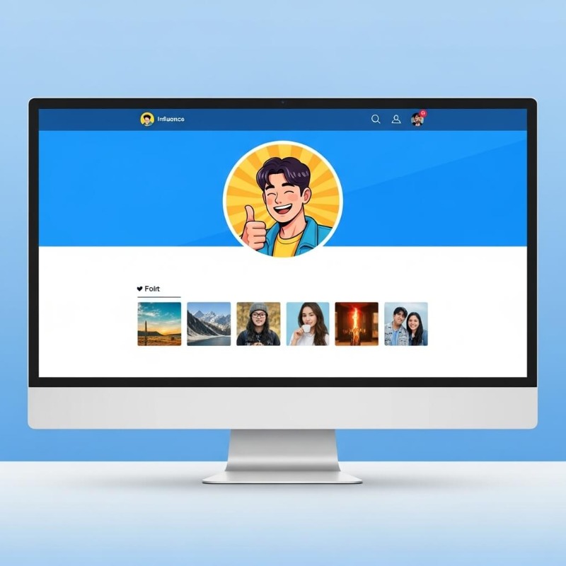 톤앤매너가 통일된 프로필과 헤더, 텍스트가 잘리지 않고 중앙에 잘 배치된 모범적인 계정 디자인 예시