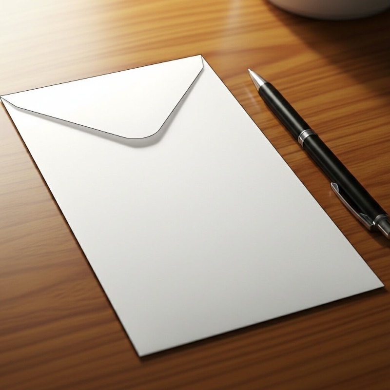 흰색 부의금 봉투 앞면에 한자로 