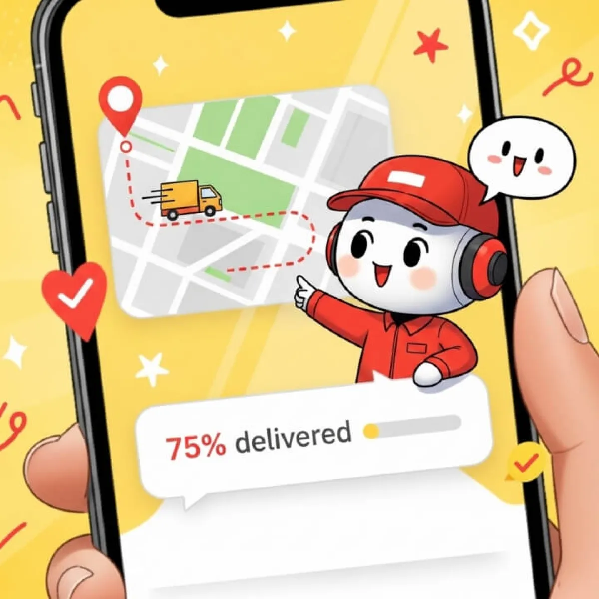 스마트폰 다이얼 패드에서 단축번호를 누르는 모습, ARS 단축키 안내