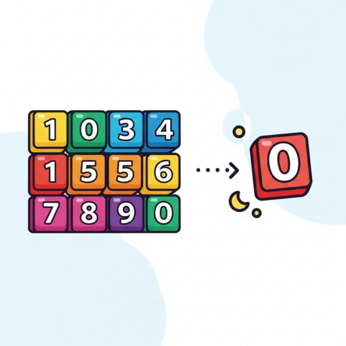 10자리 사업자번호 뒤에 숫자 0이 붙어 11자리 관리번호가 되는 과정을 보여주는 심플한 인포그래픽