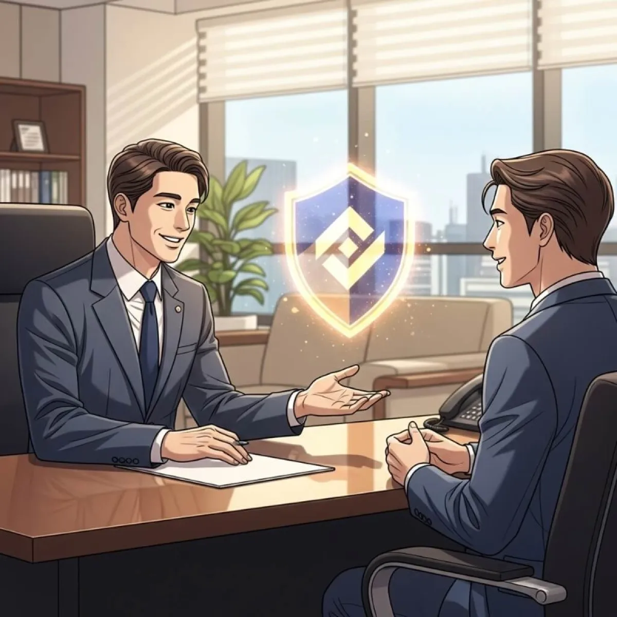 서민금융진흥원 통합지원센터 건물 입구 사진과 상담 창구에서 상담받는 모습