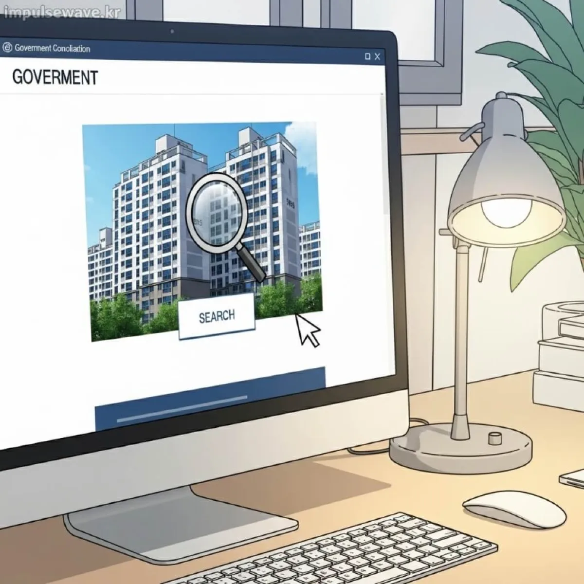 국토교통부 부동산 공시가격 알리미 사이트 메인 화면과 공동주택가격 열람 버튼 클릭 가이드