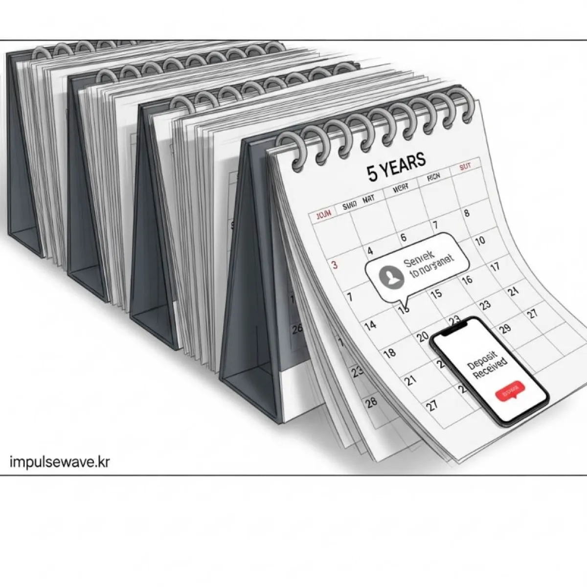 자동차 등록 서류에 계좌번호를 적는 손과