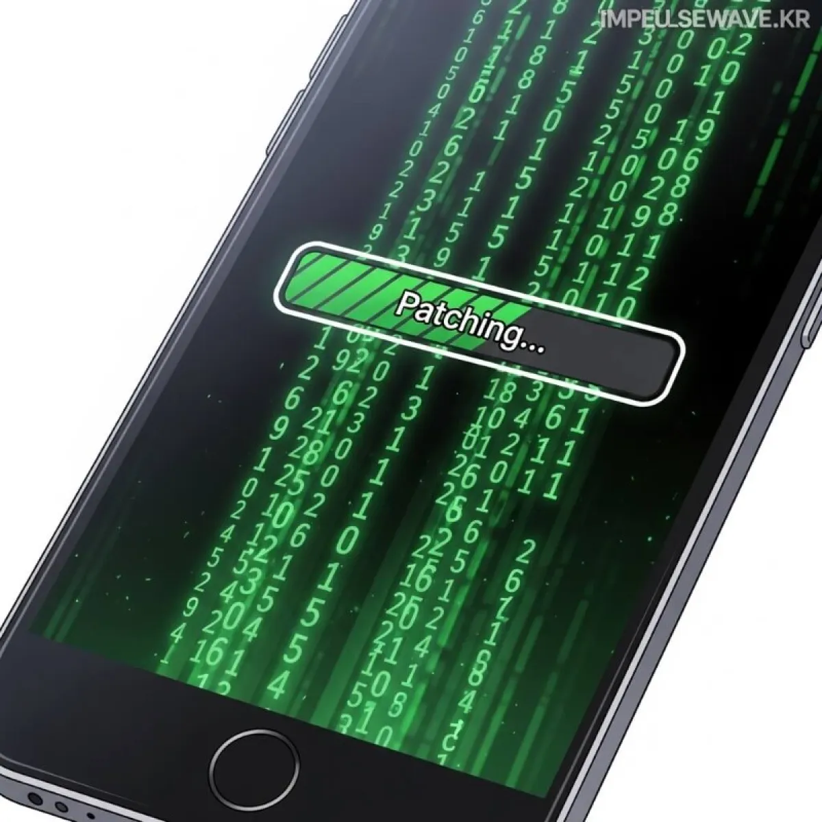 리밴스드 매니저 앱 내에서 Patcher 메뉴를 실행하고, Storage 버튼을 눌러 파일을 선택하는 과정 스크린샷