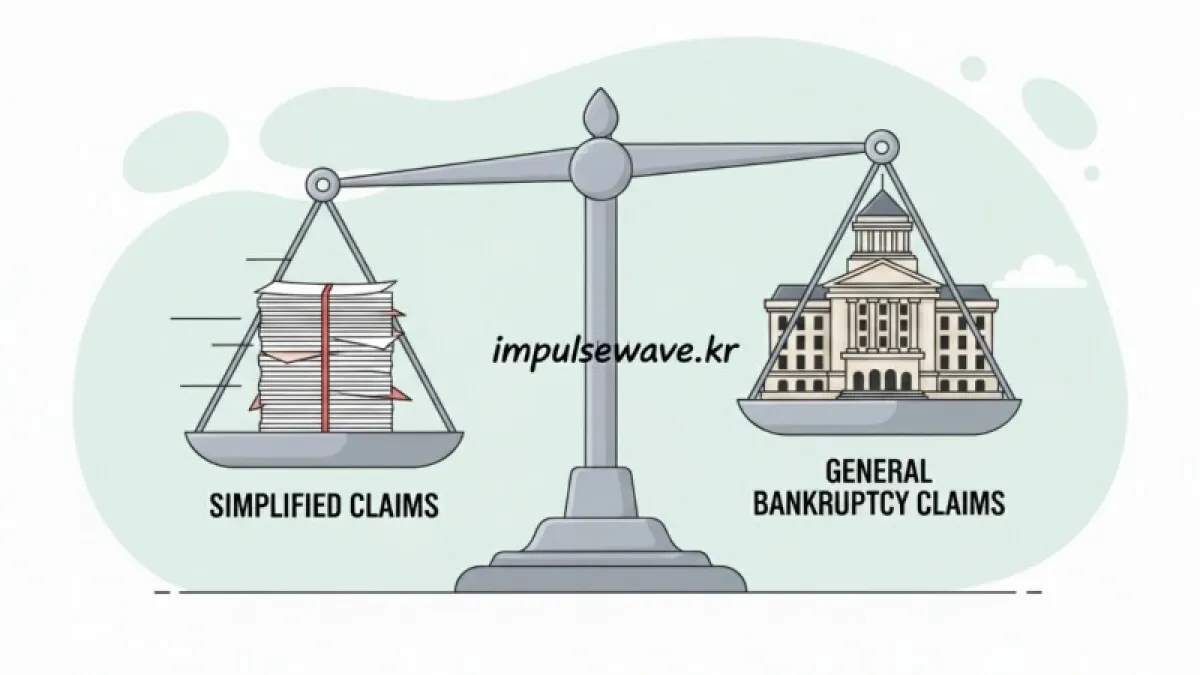 간이대지급금과 일반대지급금의 차이를 쉽게 비교하여 보여주는 저울 인포그래픽
