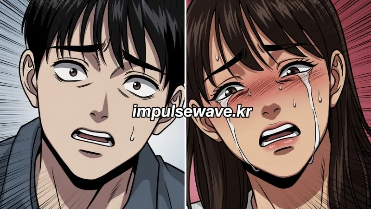 피로함에 지쳐 책상에 엎드려 있는 직장인과 오른쪽 배를 부여잡고 고통스러워하는 사람의 대비