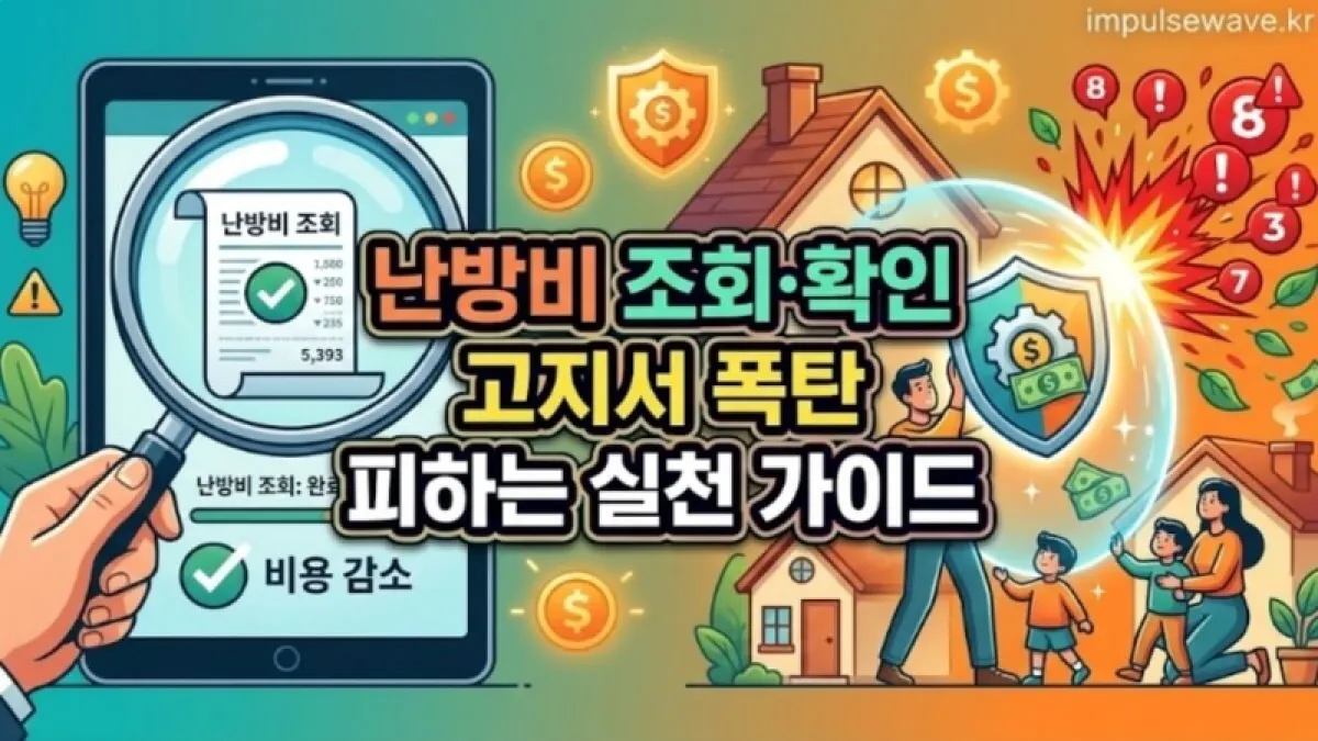 따뜻한 차를 마시며 스마트폰으로 가스 요금 고지서를 확인하는 편안한 표정의 사람