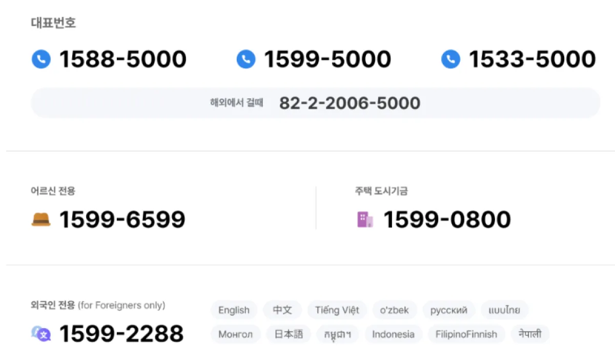 우리은행 고객상담 전화번호