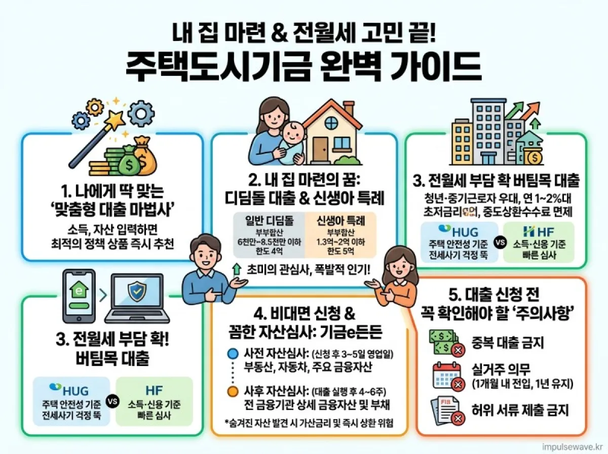 내 집 마련의 꿈, 디딤돌 대출과 신생아 특례