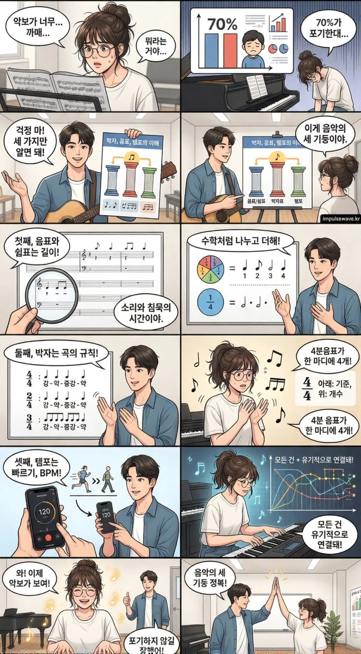 음표와 쉼표의 완벽한 이해