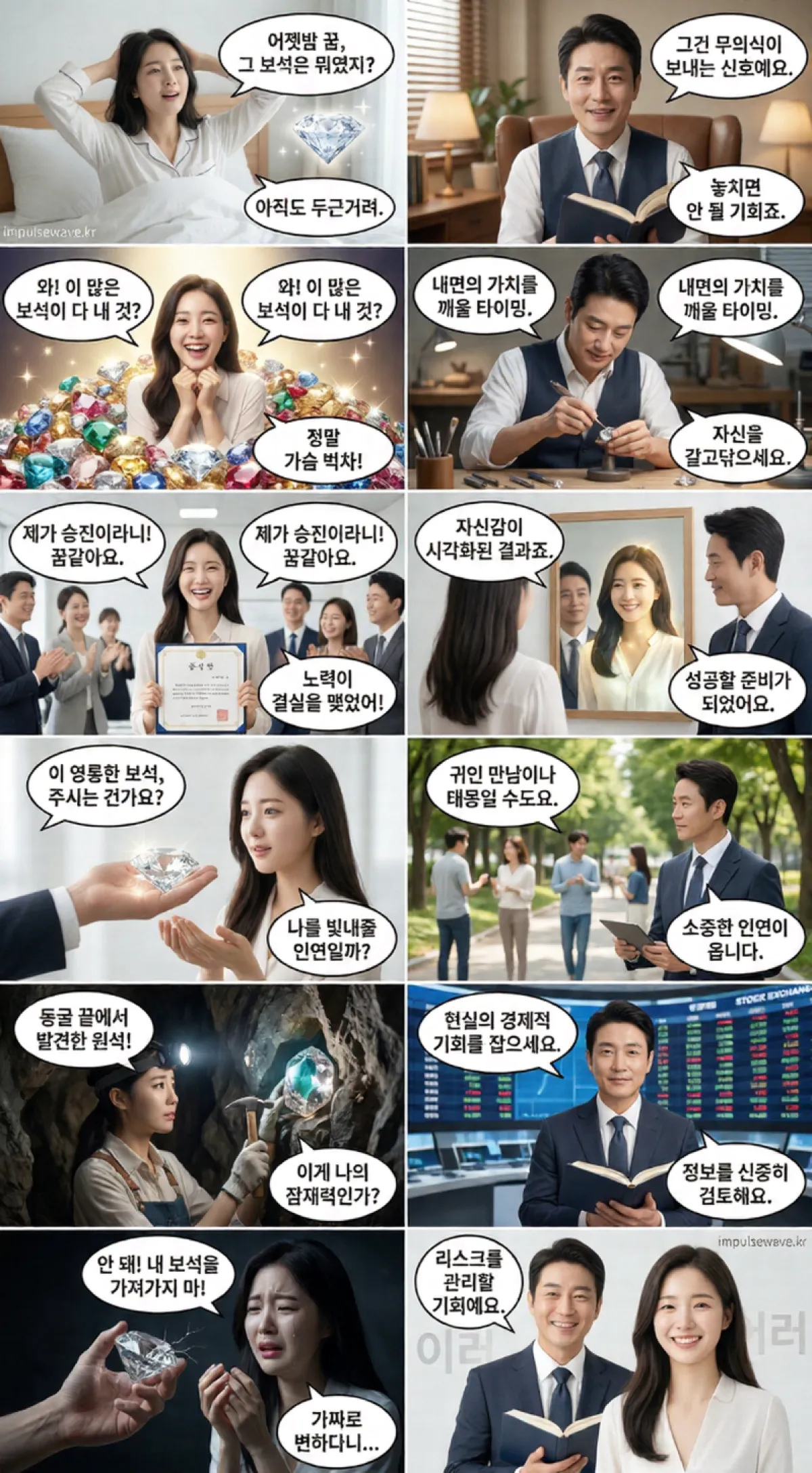 재물과 풍요 현실에서의 경제적 도약