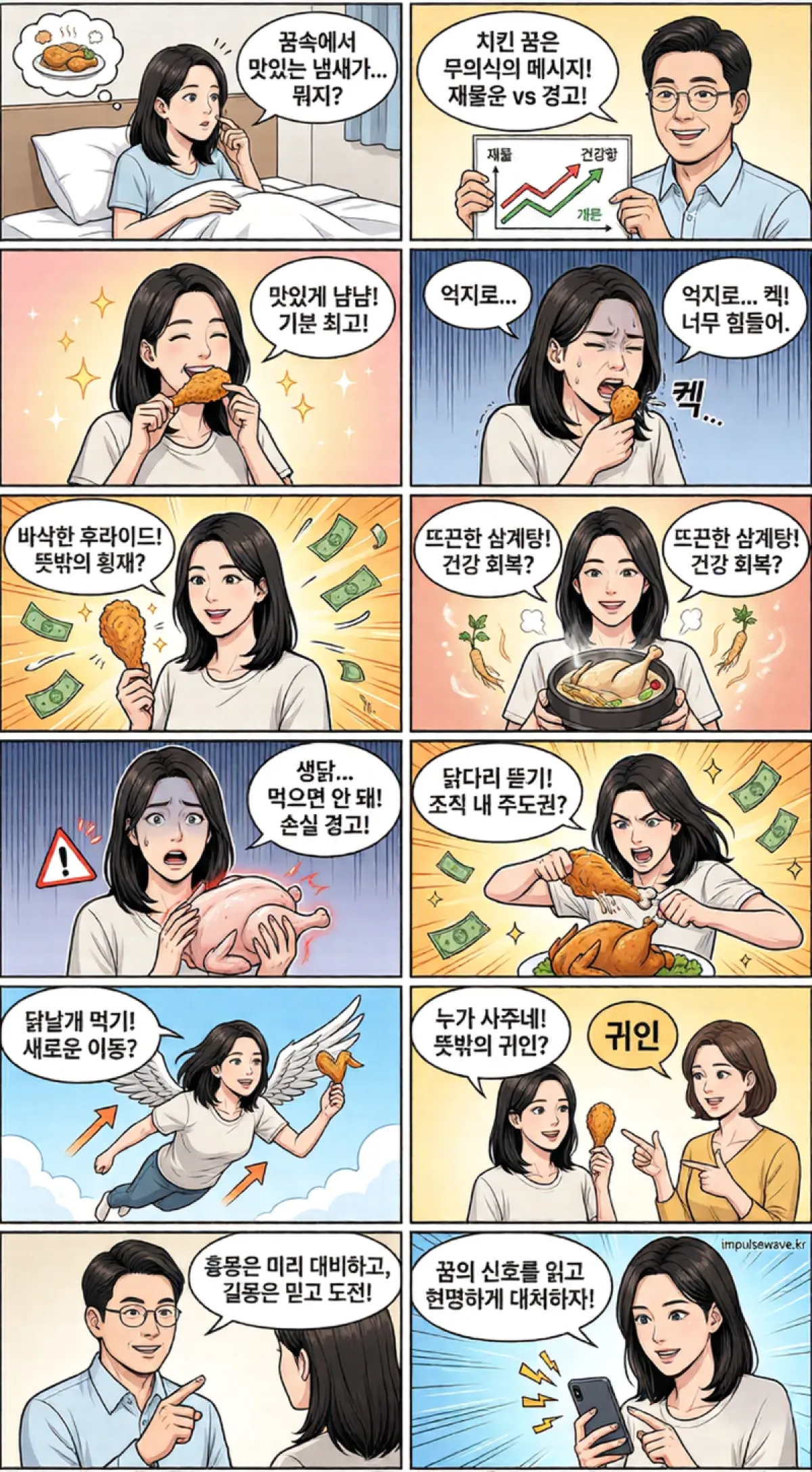 치킨먹는 꿈, 기본적으로 어떤 의미일까요