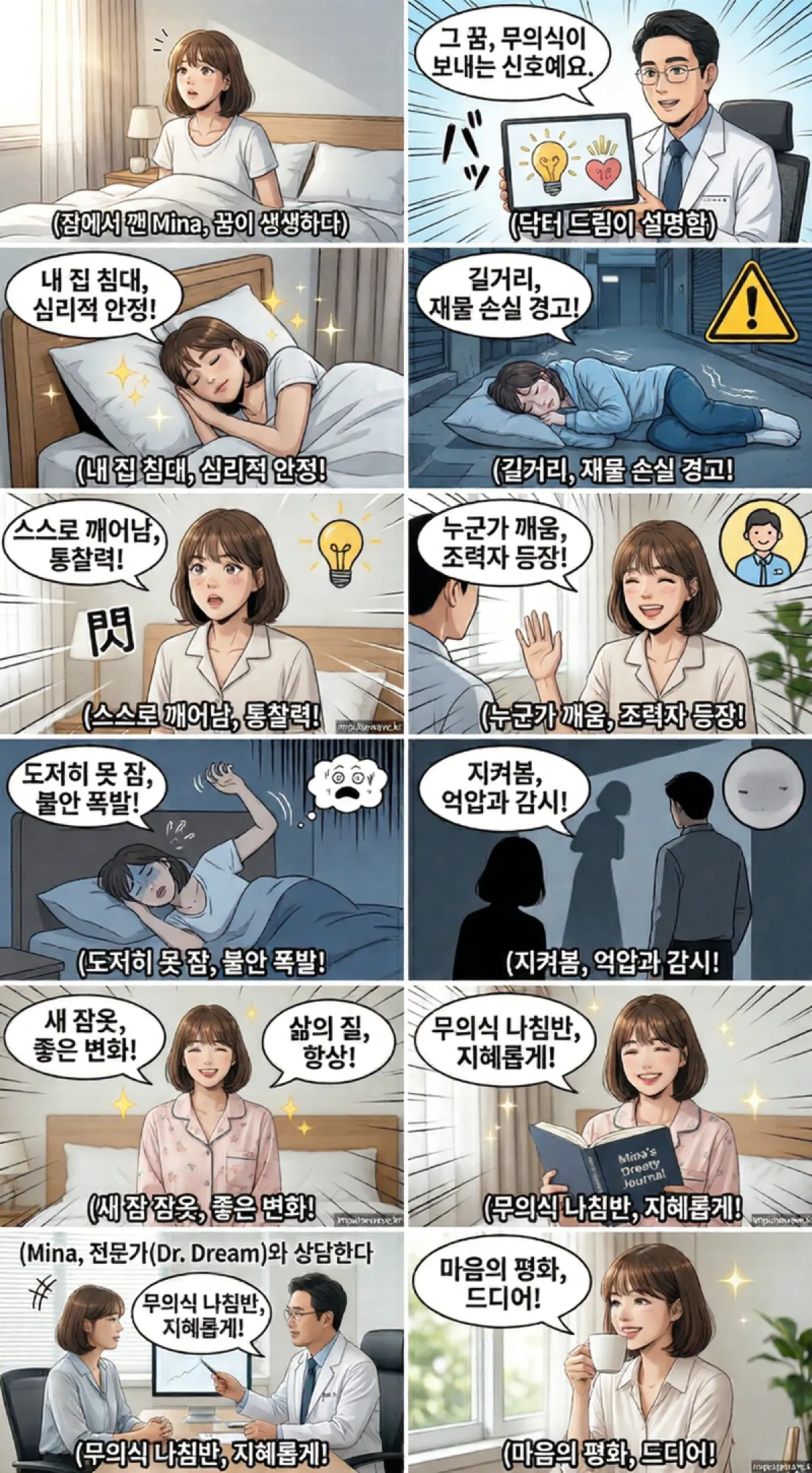 잠 자는 꿈, 도대체 왜 꾸는 걸까요 (심리적 배경)
