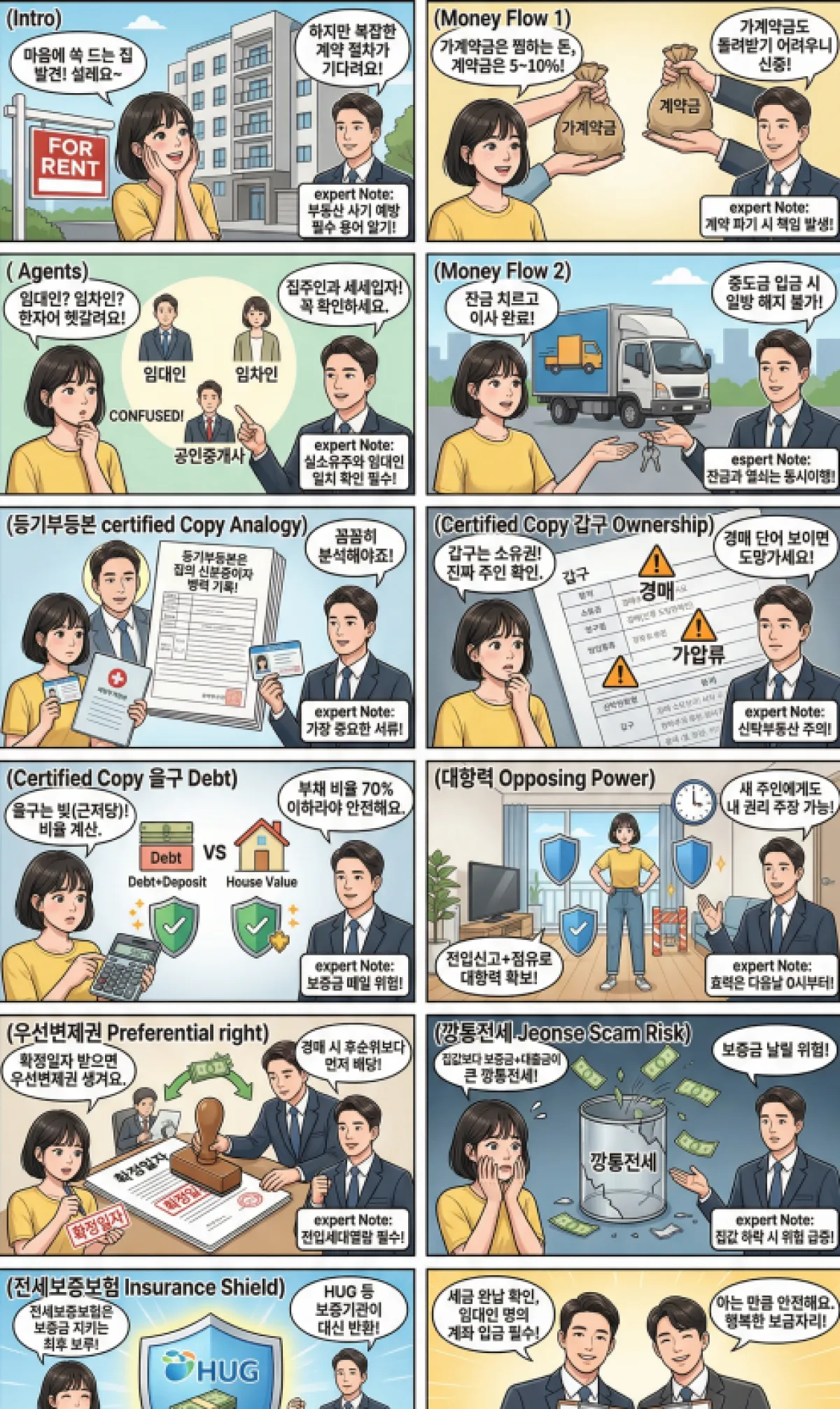 계약의 주체 임대인과 임차인, 그리고 중개인