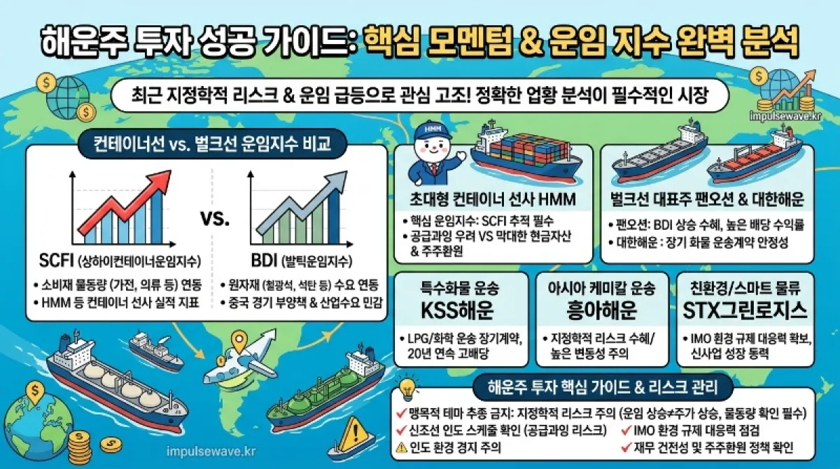 해운업 테마주 해운운송 대장주 관련주 수혜주 분석