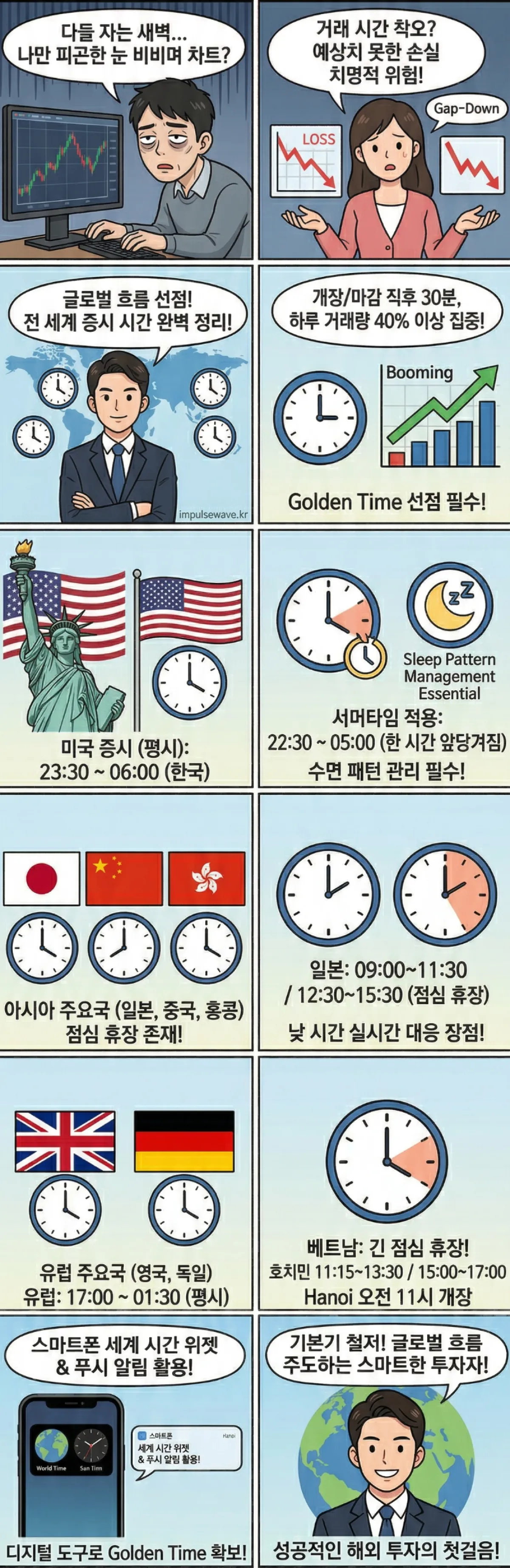 해외주식 투자의 첫걸음, 왜 거래시간 확인이 필수일까요