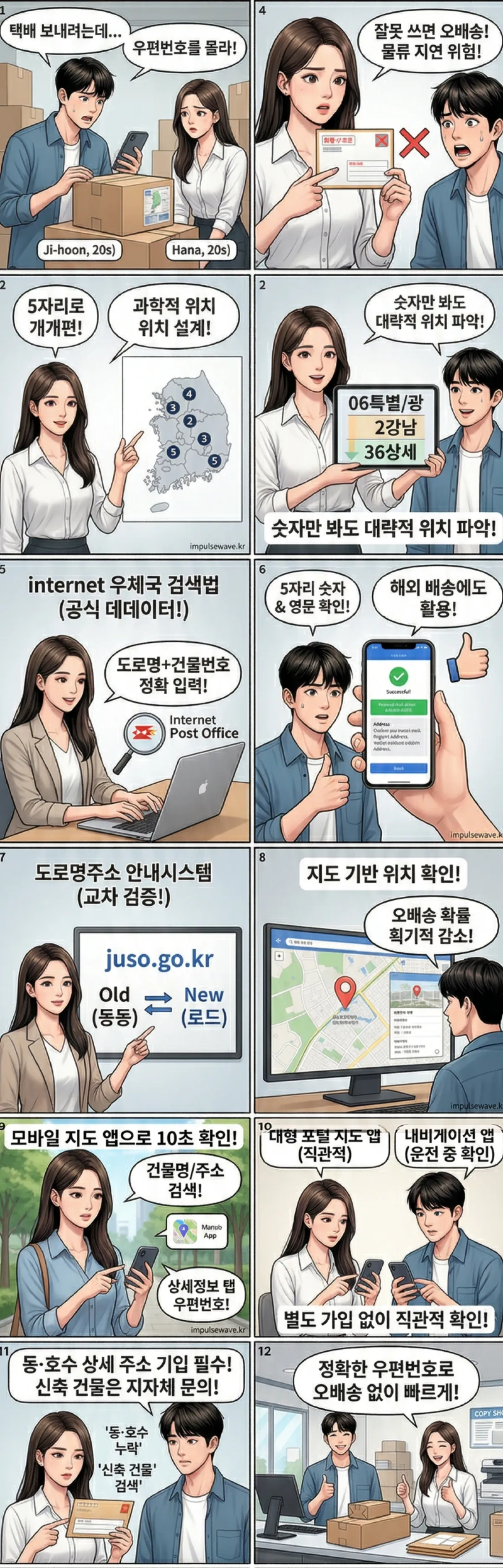 우편번호 5자리 개편의 핵심 원리 이해하기