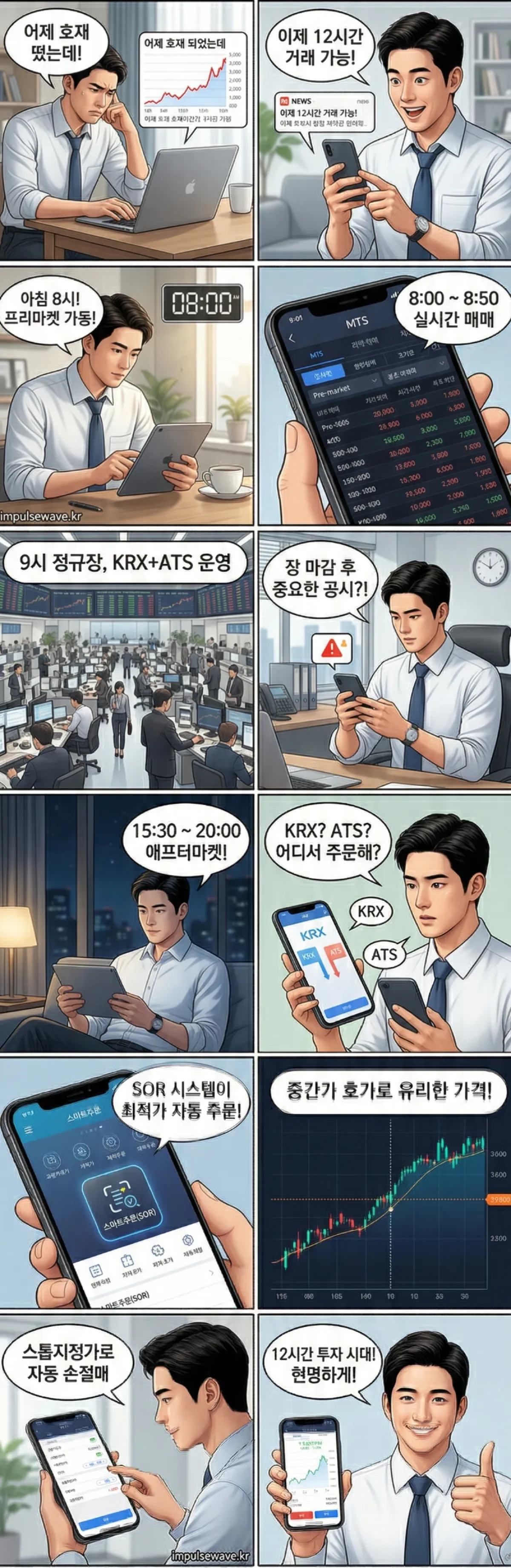 12시간 주식 거래 시대의 개막 (대체거래소 도입)