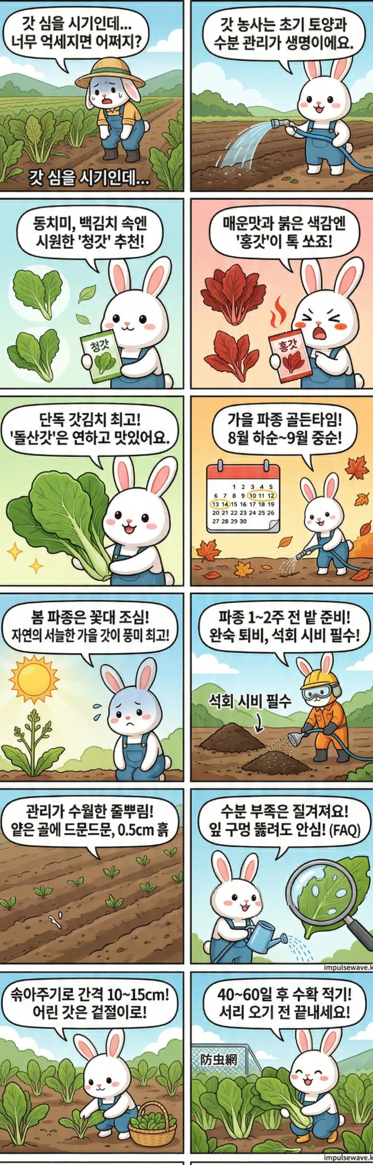 갓 재배를 시작하기 전 알아야 할 기본 상식