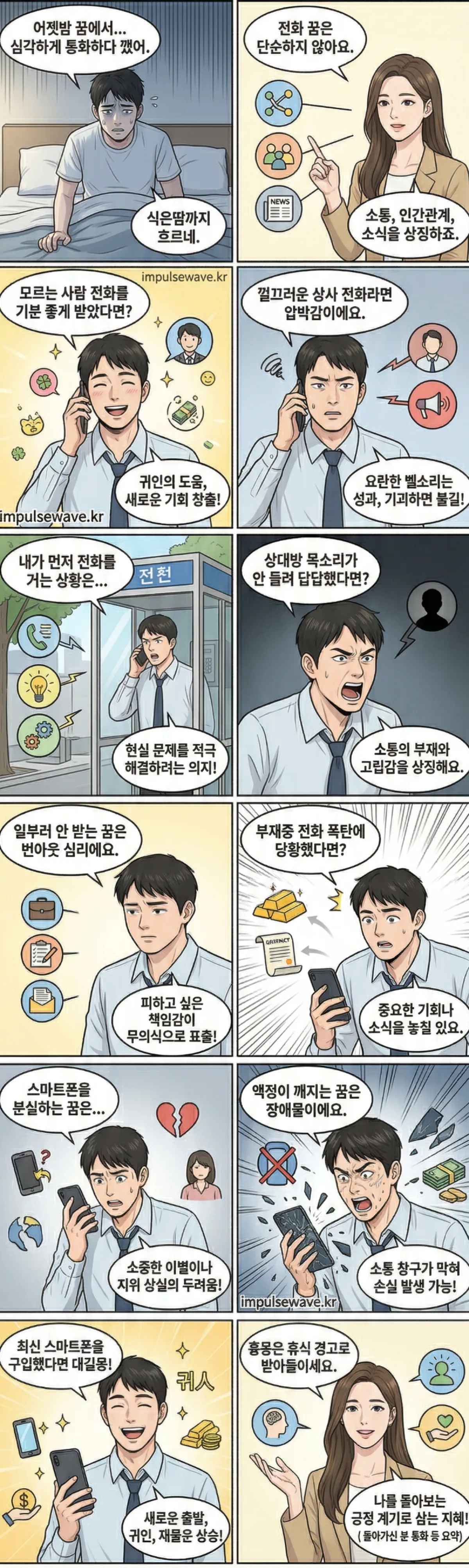 전화 꿈, 스마트폰 꿈의 근본적인 상징성