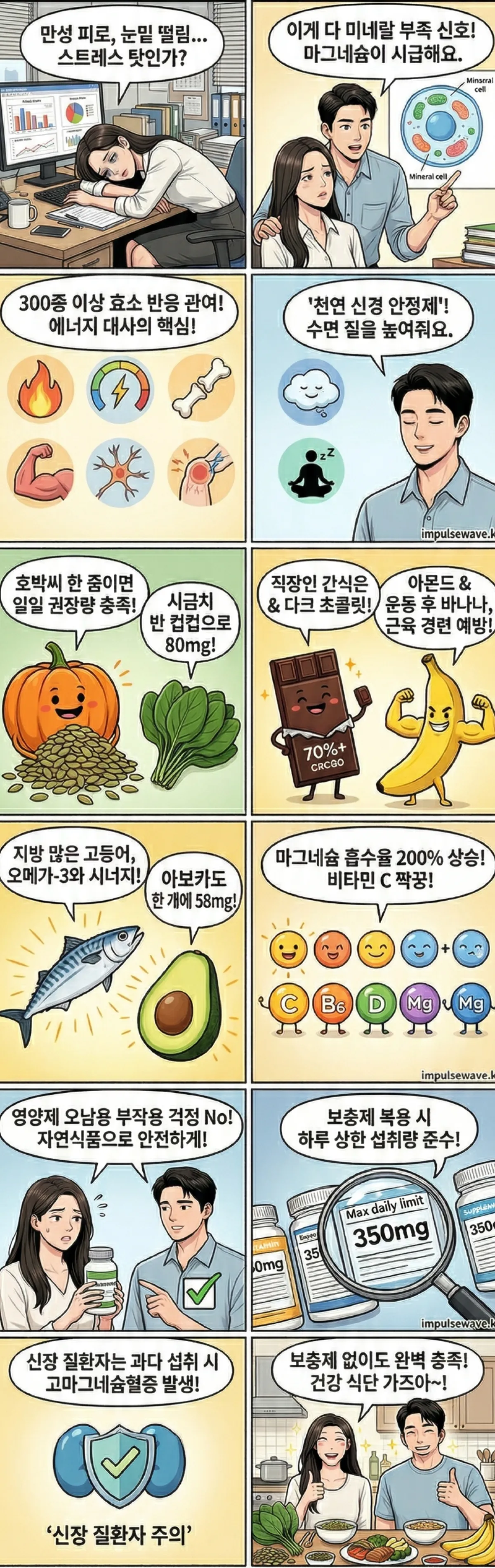 마그네슘, 왜 우리 몸에 반드시 필요할까요