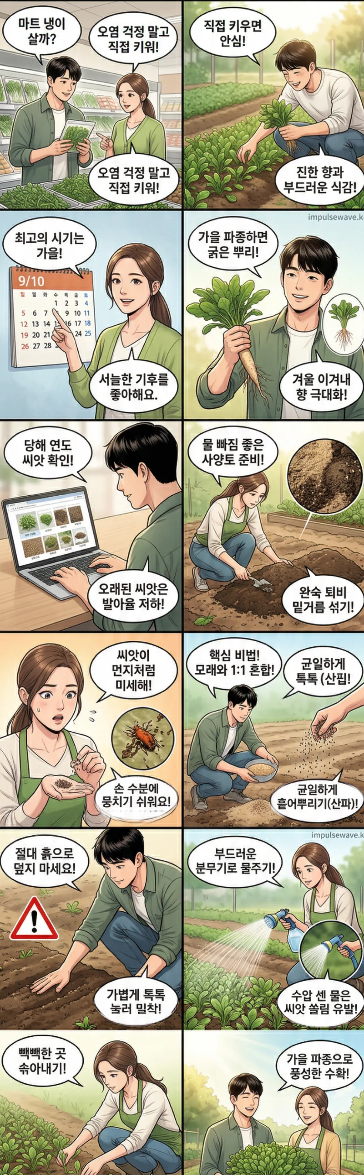 냉이 재배의 첫걸음 왜 직접 키워야 할까요