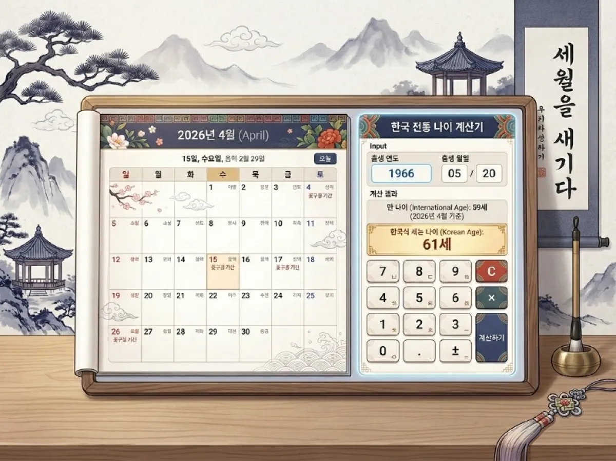 2026년 환갑 (1966년생) 나이와 의미 심층 분석