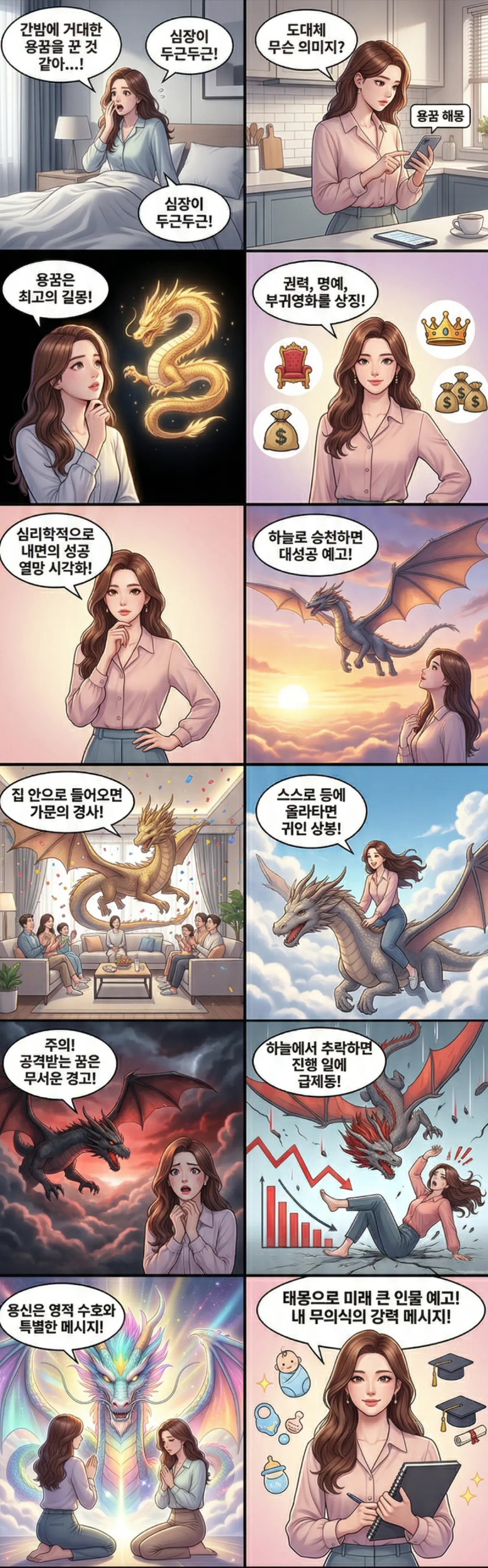 용꿈이 상징하는 근본적인 의미와 심리학적 접근
