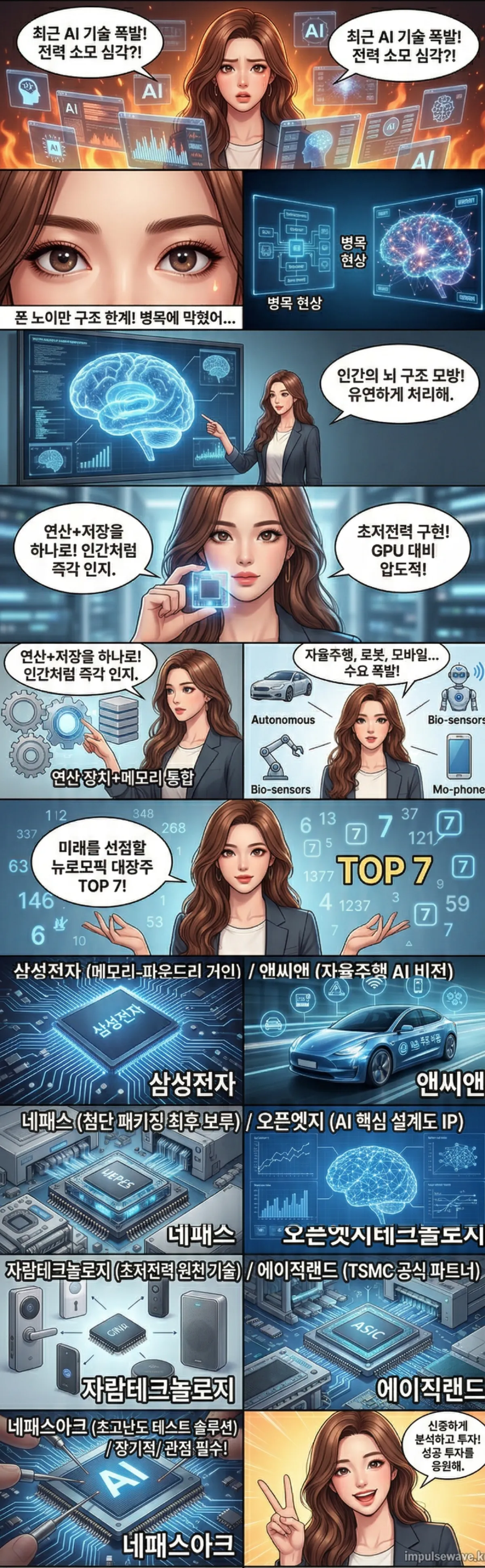 뉴로모픽 반도체 대장주 TOP 7 총정리 테마주 분석