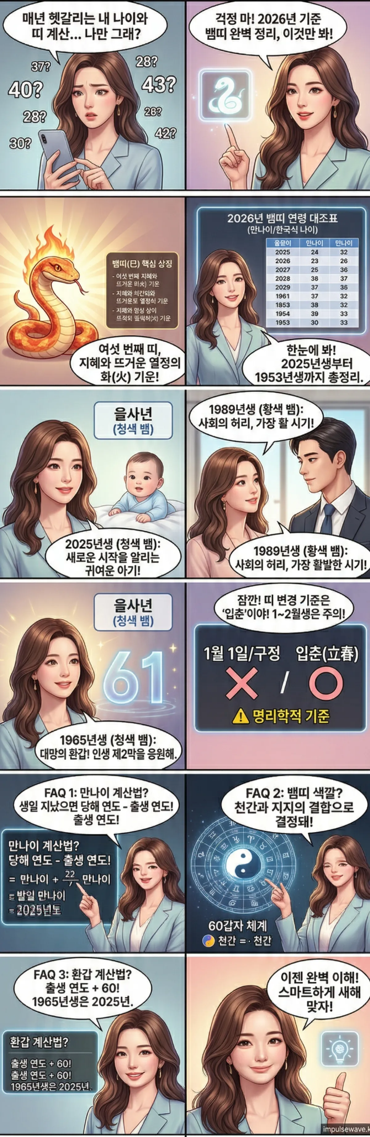 십이지신 중 뱀띠(巳)의 위치와 상징적 의미