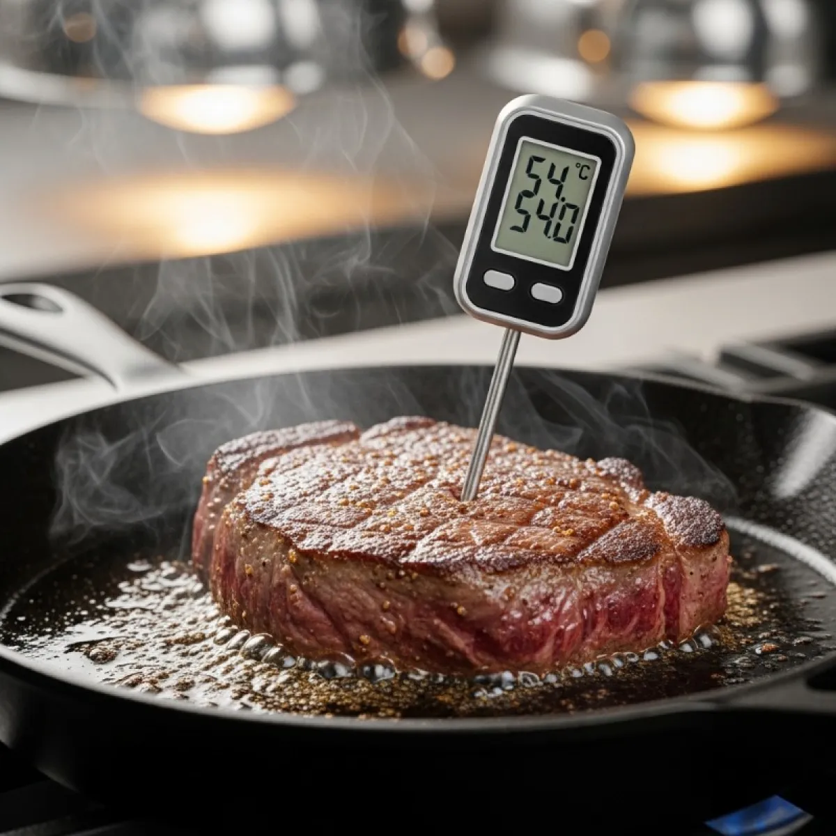 완벽한 미디움 레어를 위한 핵심 스탯: 온도와 시간