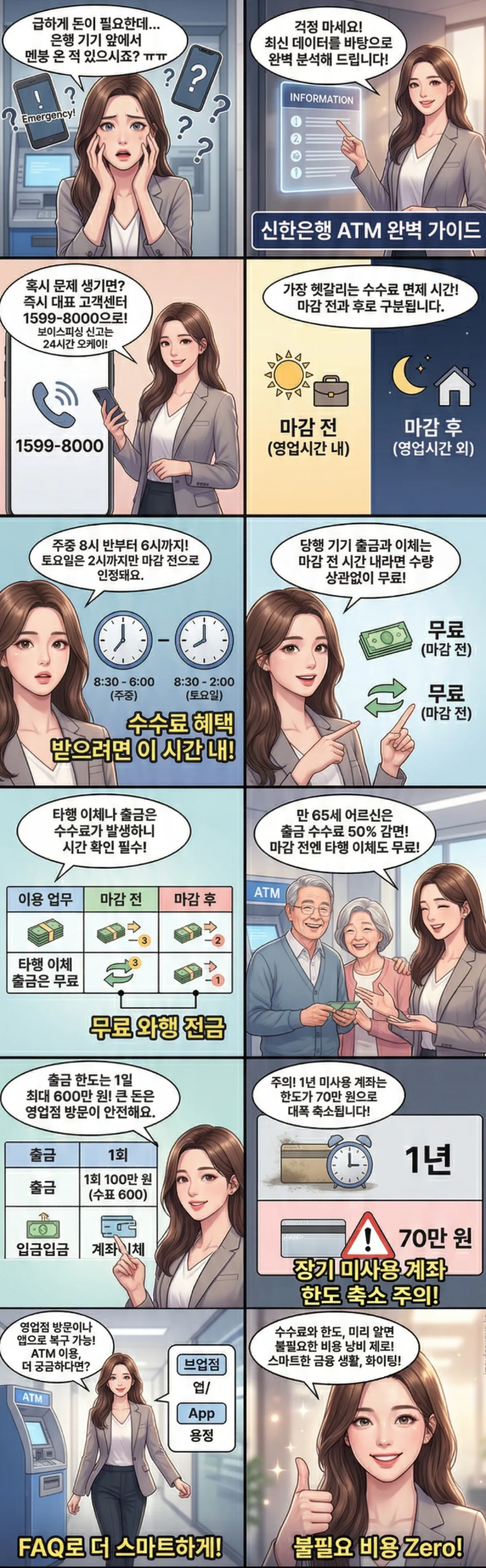 신한은행 대표 고객센터 및 기본 정보