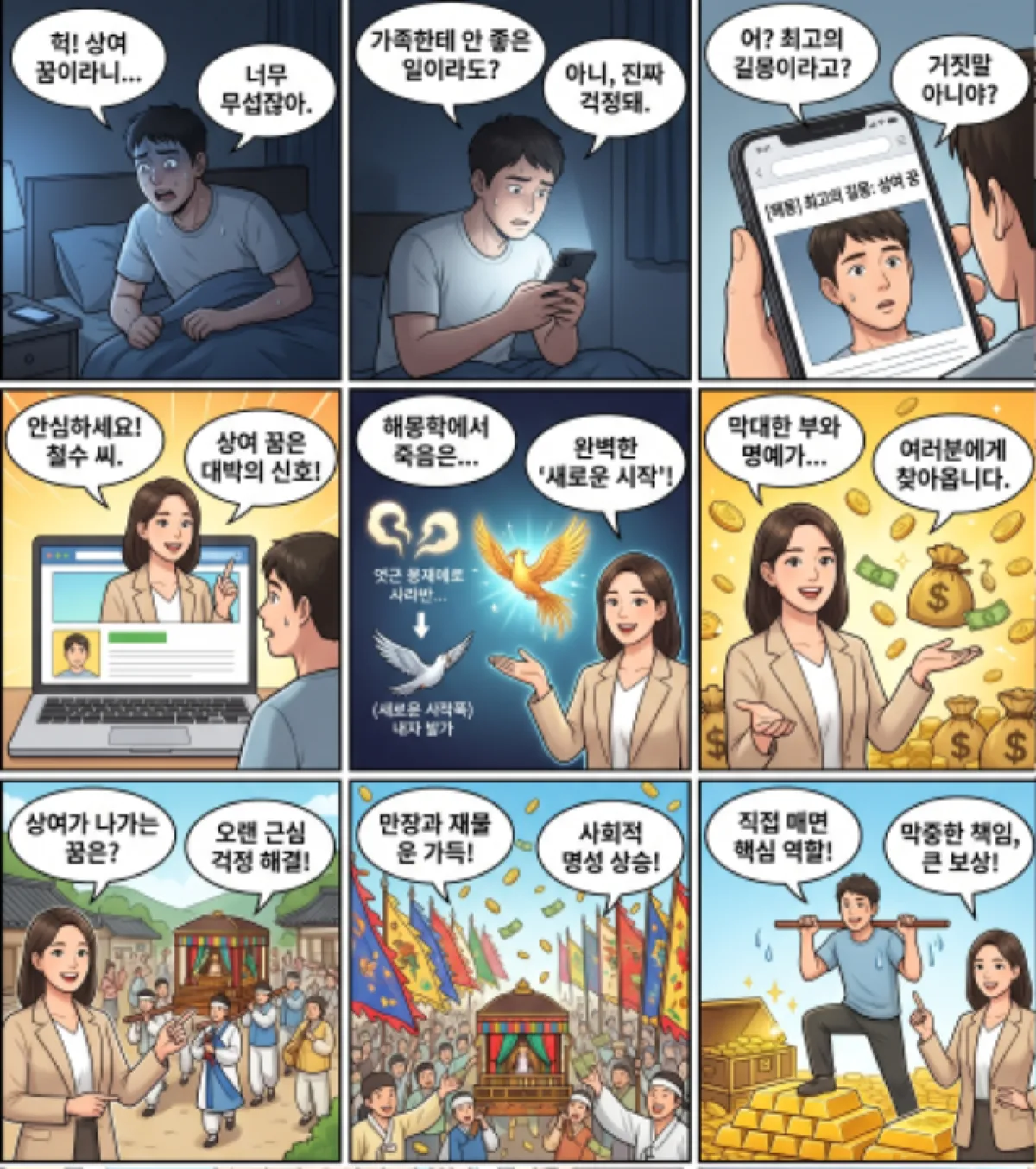 상여꿈, 왜 최고의 길몽으로 불릴까요?