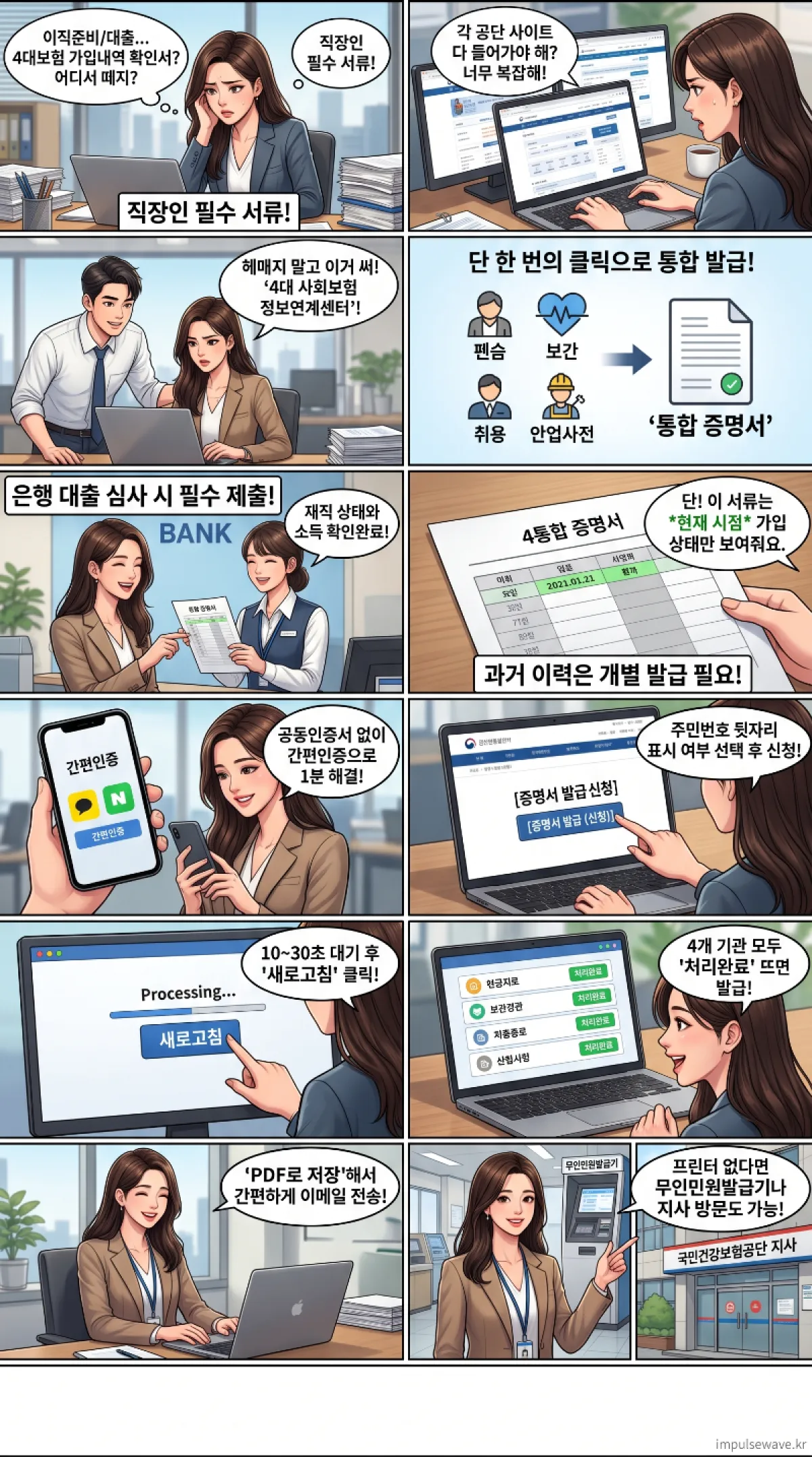 4대보험 가입내역 확인서의 정확한 용도와 의미