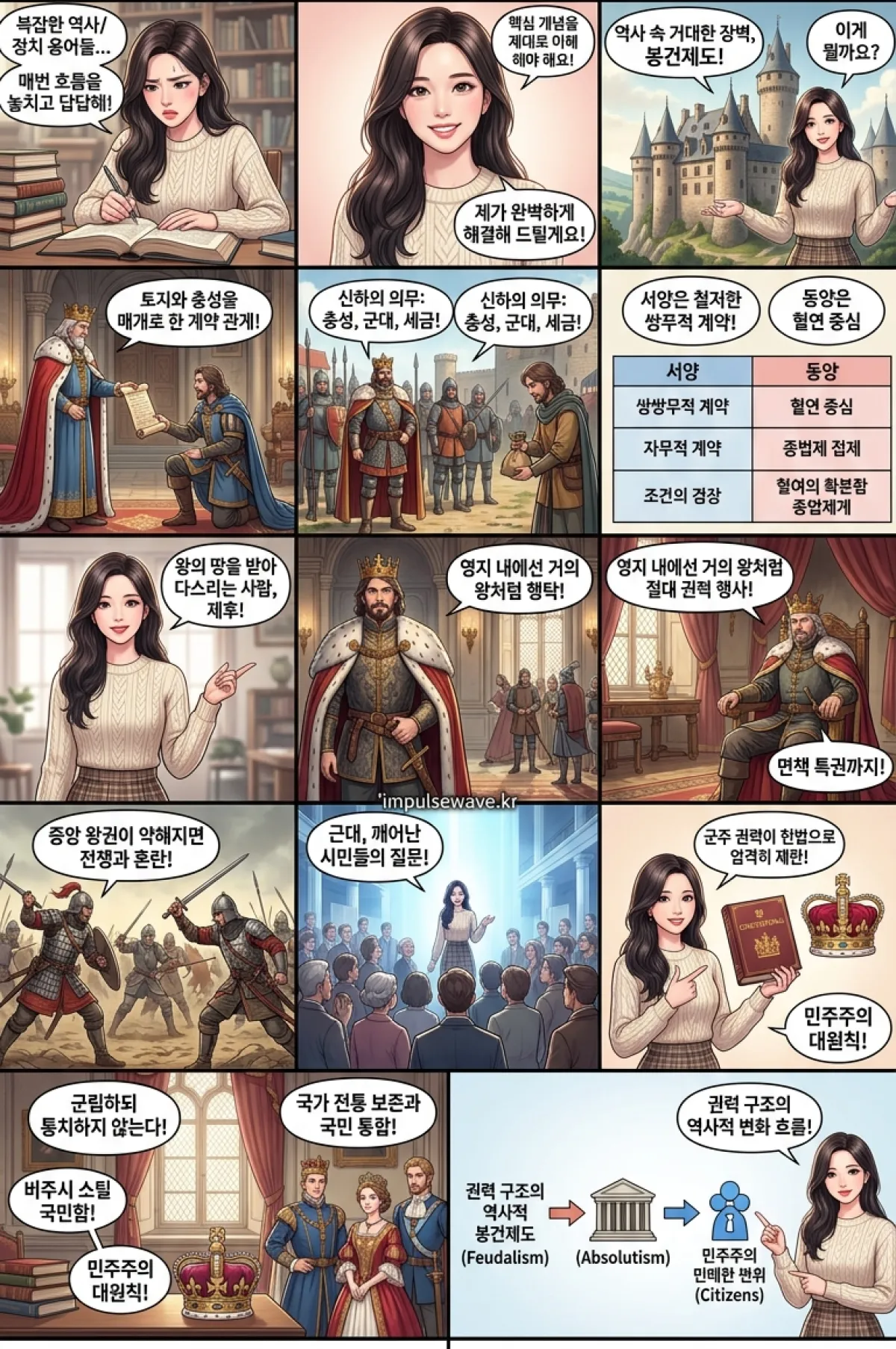 권력 구조의 역사적 변화 흐름