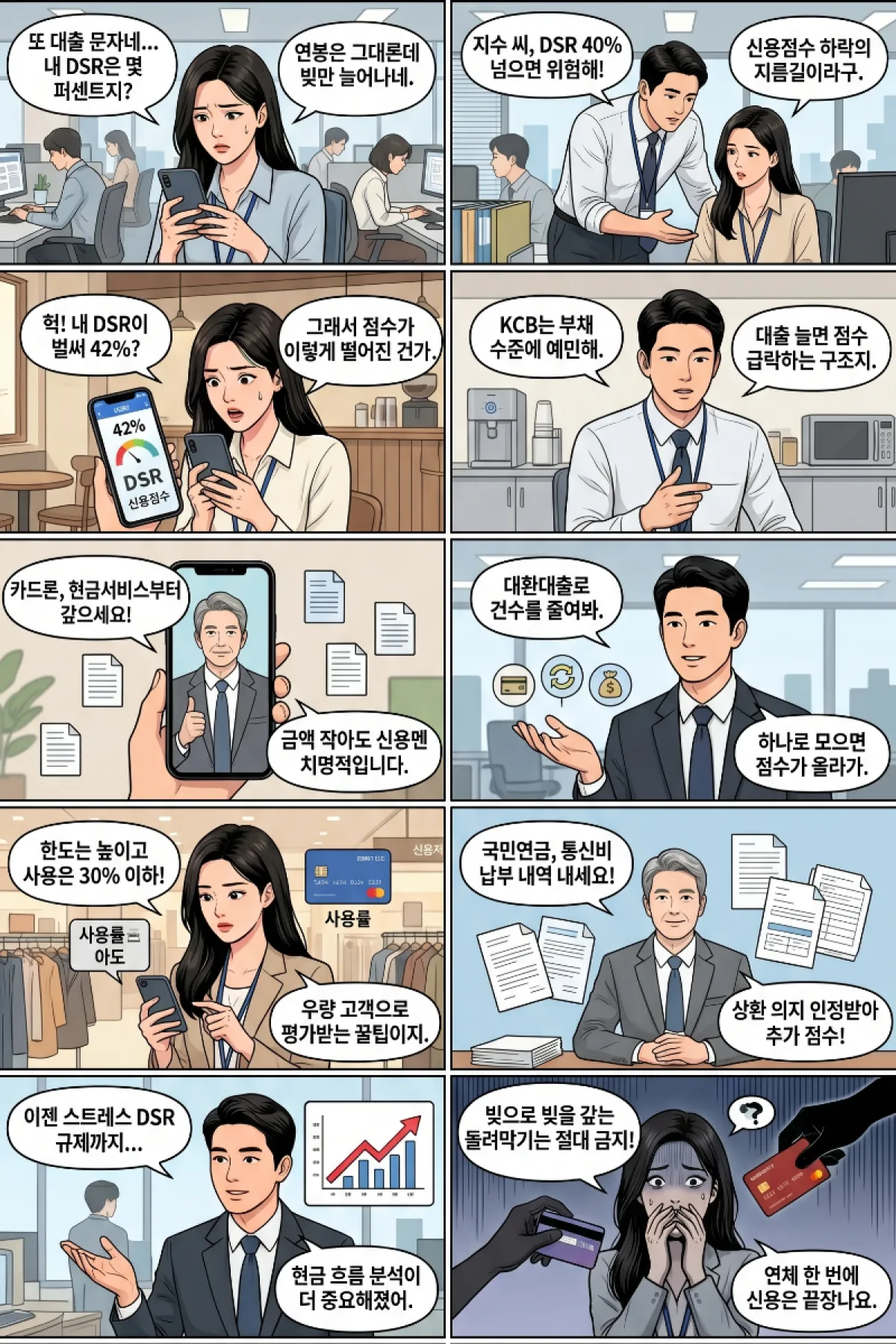 소득 대비 부채비율(DSR)의 핵심 개념과 중요성