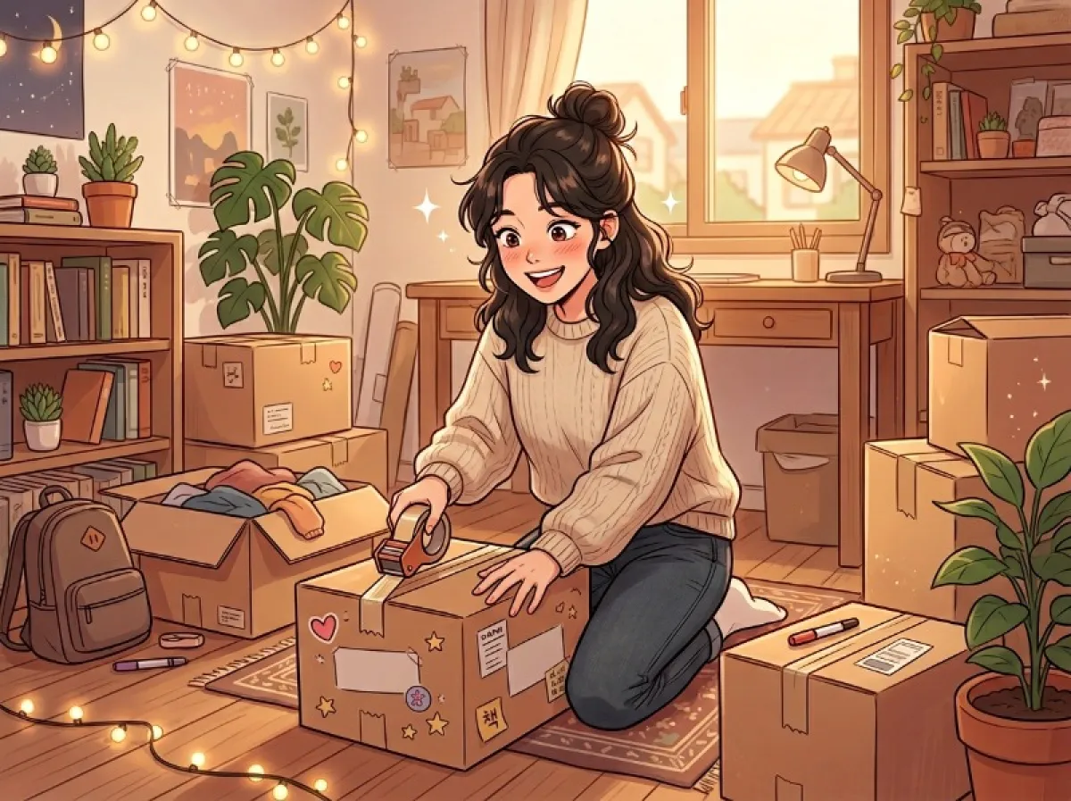 작은 집이나 낡은 집으로 이사 가는 꿈 (주의가 필요한 흉몽?)